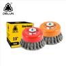 Twisted Wire Steel Brushes With Wood Handle